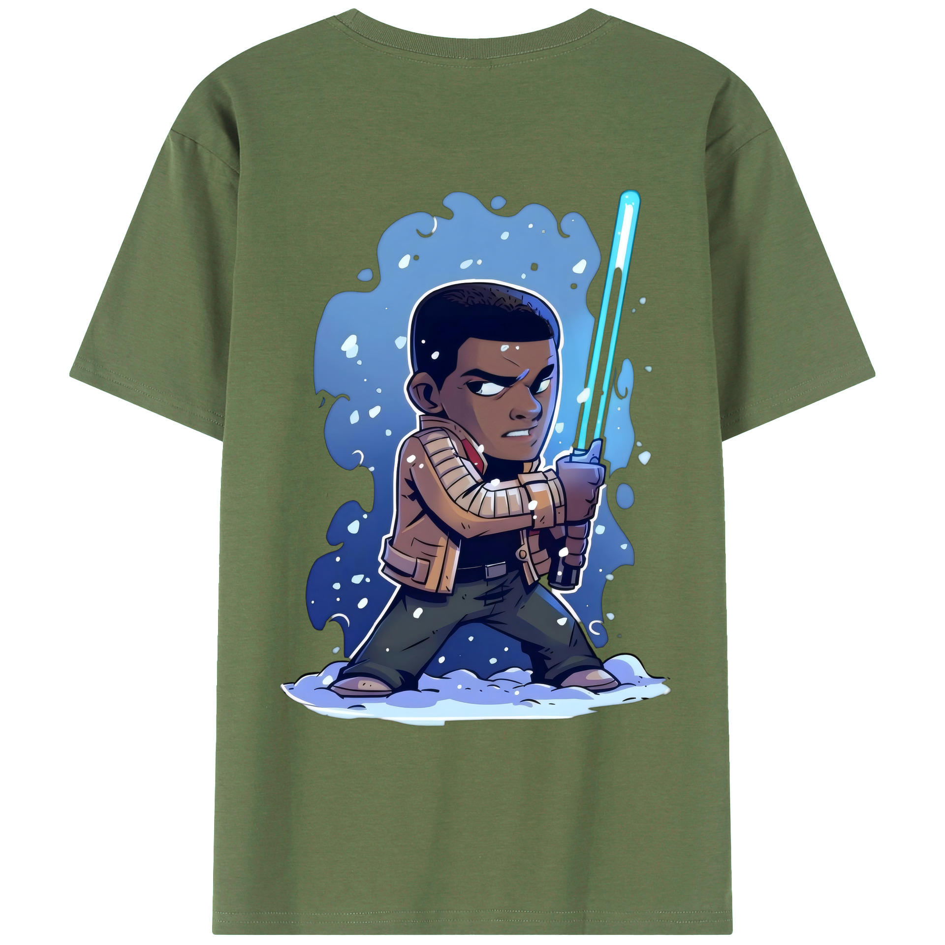 （画像用） スター・ウォーズ Star Wars 綿100％ メンズ半袖Tシャツ（バックプリント） 通気性
